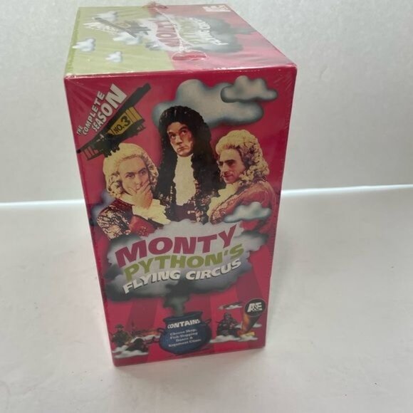 VHS Monty Pythons Flying Circus A&E Season No 3 Boxed Set New Sealed - Picture 3 of 4